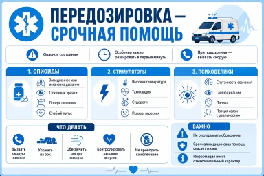 Помощь при передозировке в Балаково