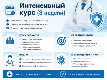 Реабилитация за 21 день в Балаково