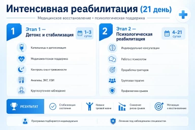 Реабилитация за 21 день в Балаково